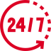 24 hour customer service